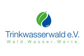 Kundenlogo für einen Trinkwasserwald in grün und blau