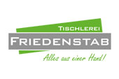 Kundenlogo einer Tischlerei in hellgrün und grau