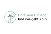 grünes Kundenlogo mit einer Pflanze im Kreis